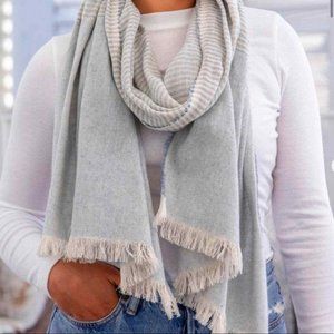 Tribe Alive Upcycled Denim Scarf